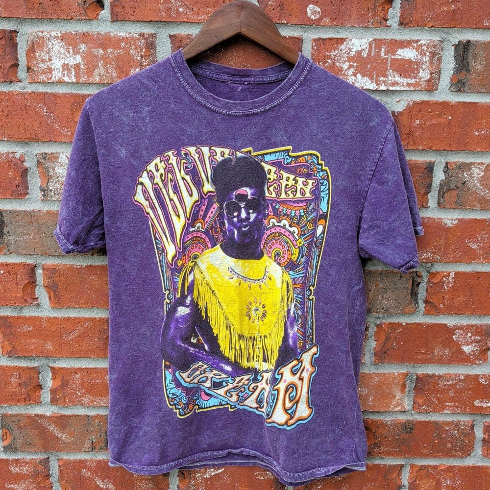 WWE Velveteen Dream Shirt Mens Small Purple Mineral Wash Graphic Tee NXT